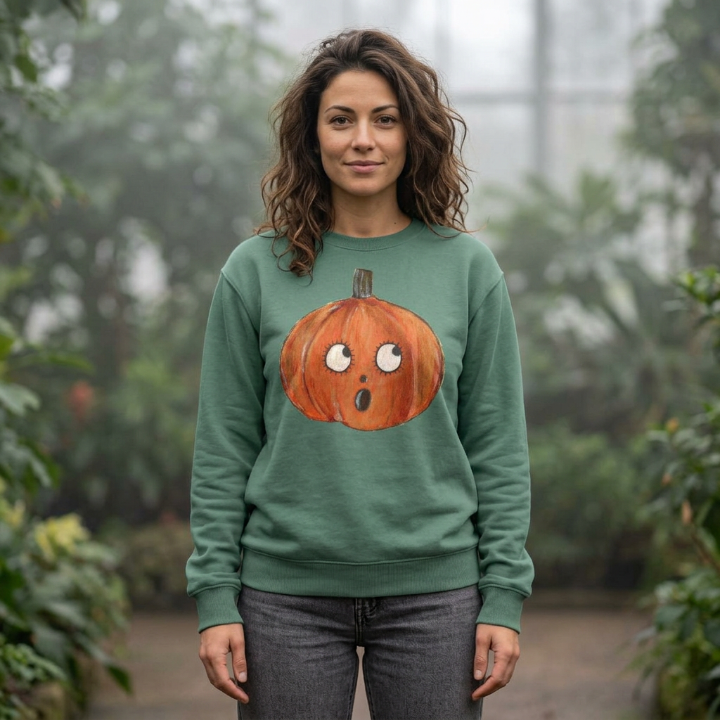 Cutie Pumpkin Sweatshirt — Cute Fall Crewneck