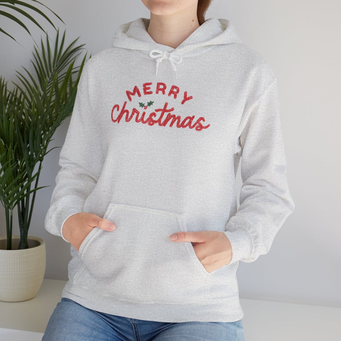 Merry Christmas Unisex Heavy Blend™ Hooded Sweatshirt