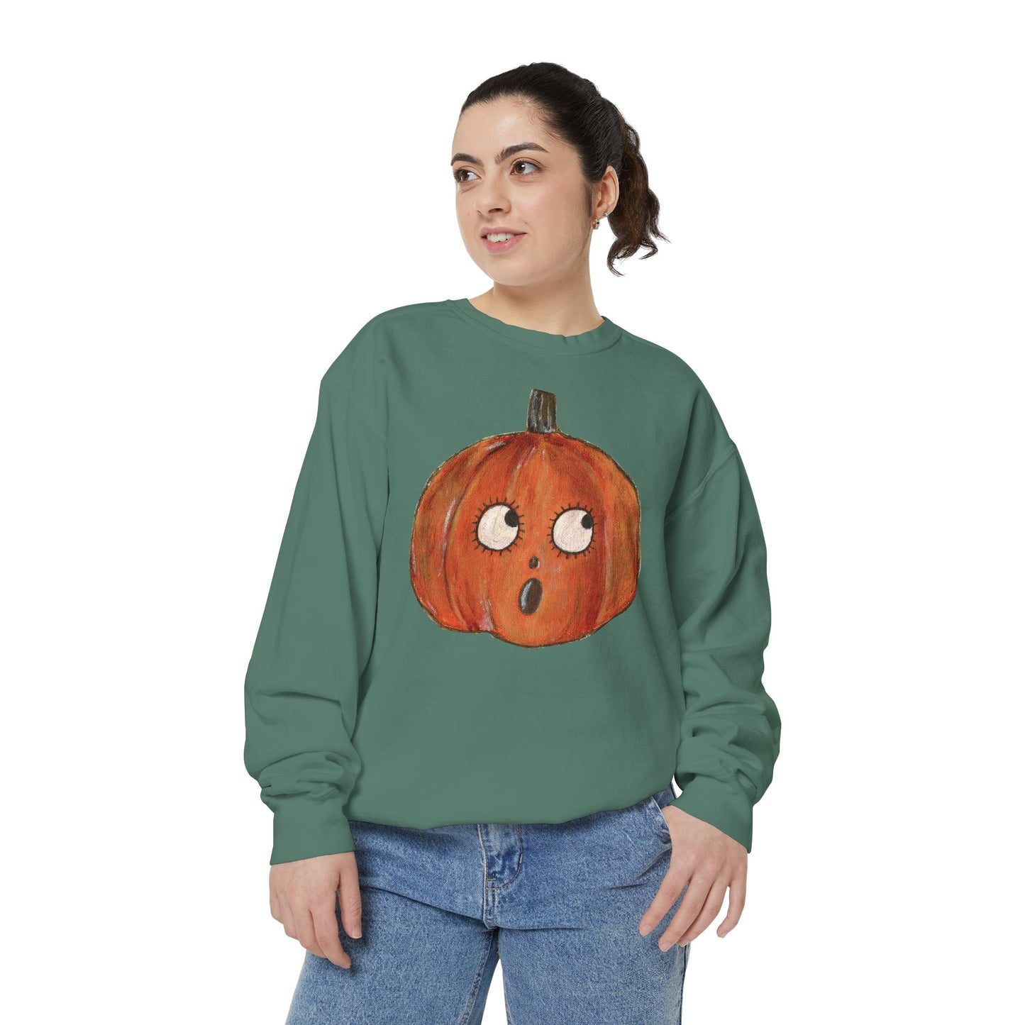 Cutie Pumpkin Sweatshirt — Cute Fall Crewneck