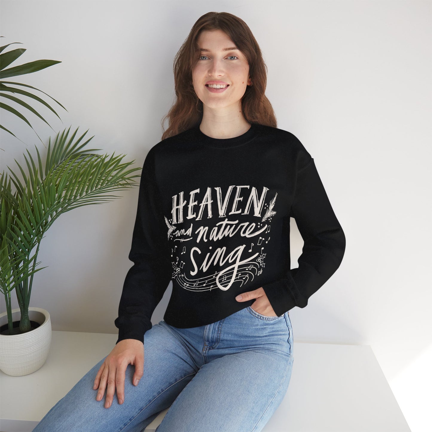 Heaven and Nature Sing - Unisex Heavy Blend™ Crewneck Sweatshirt