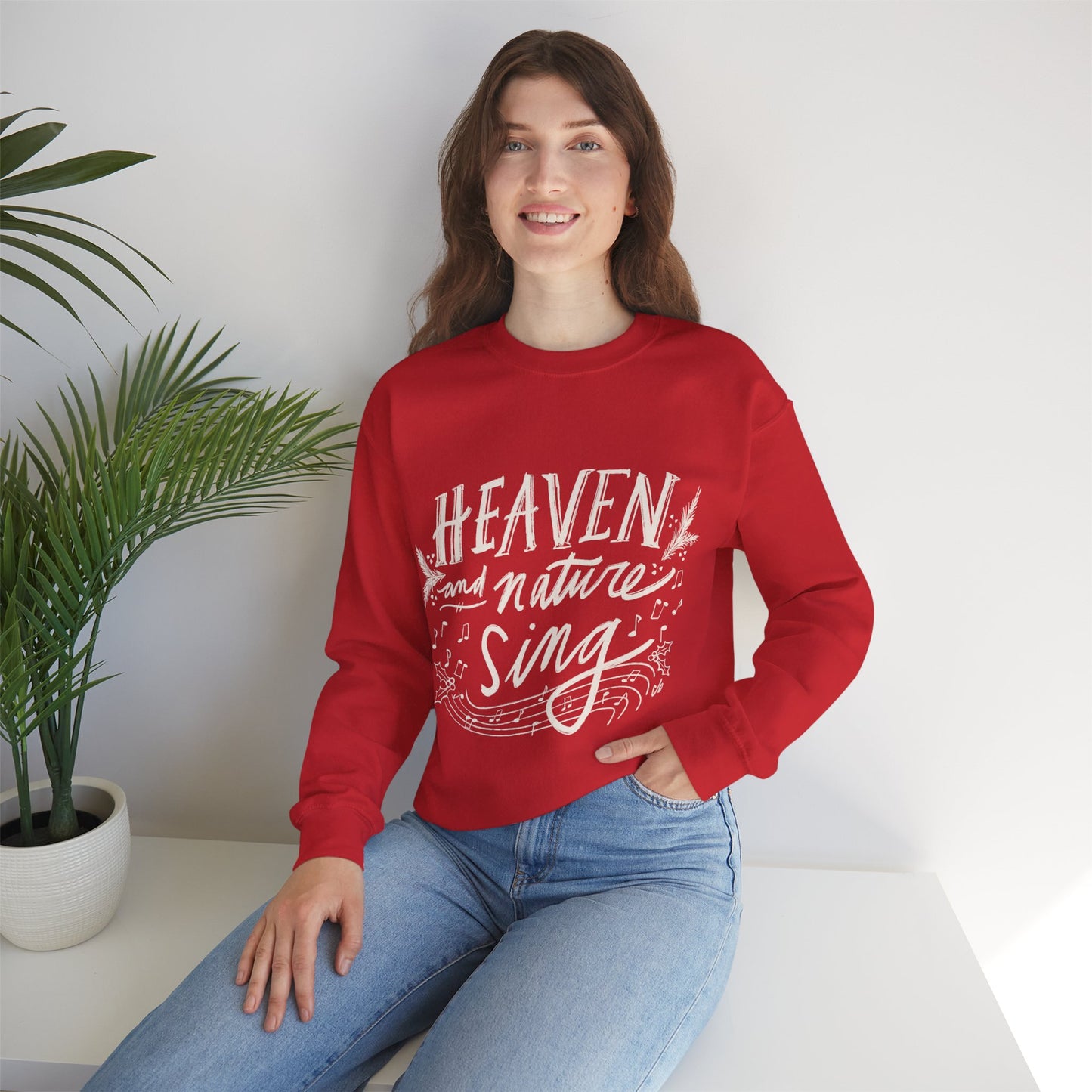 Heaven and Nature Sing - Unisex Heavy Blend™ Crewneck Sweatshirt