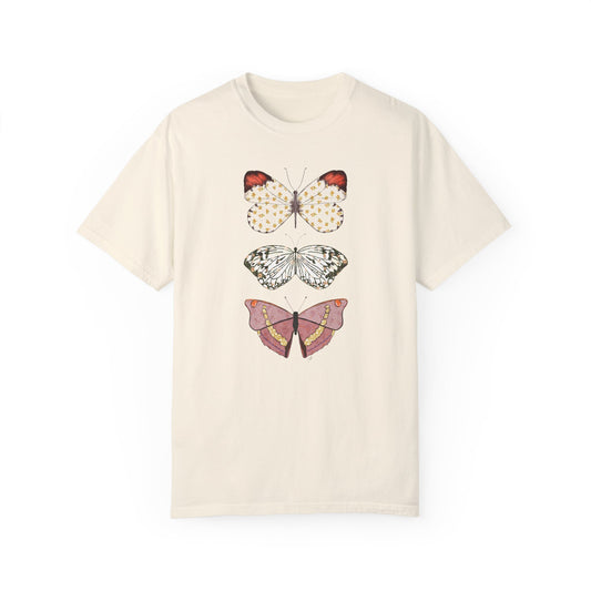 Butterflies - Unisex Garment-Dyed Comfort Colors T-shirt - by Christy Beasley