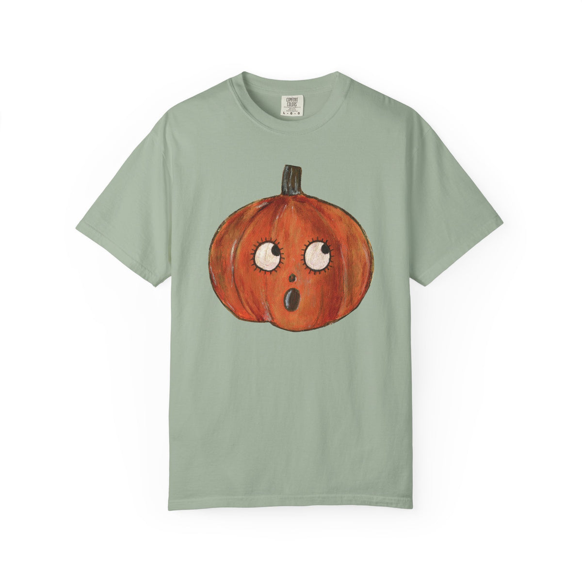Cutie Pumpkins T-shirt - Unisex Garment-Dyed Comfort Colors T-shirt - by Christy Beasley