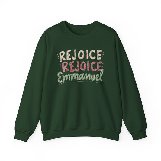 Rejoice, Rejoice, Emmanuel - Unisex Heavy Blend™ Crewneck Sweatshirt