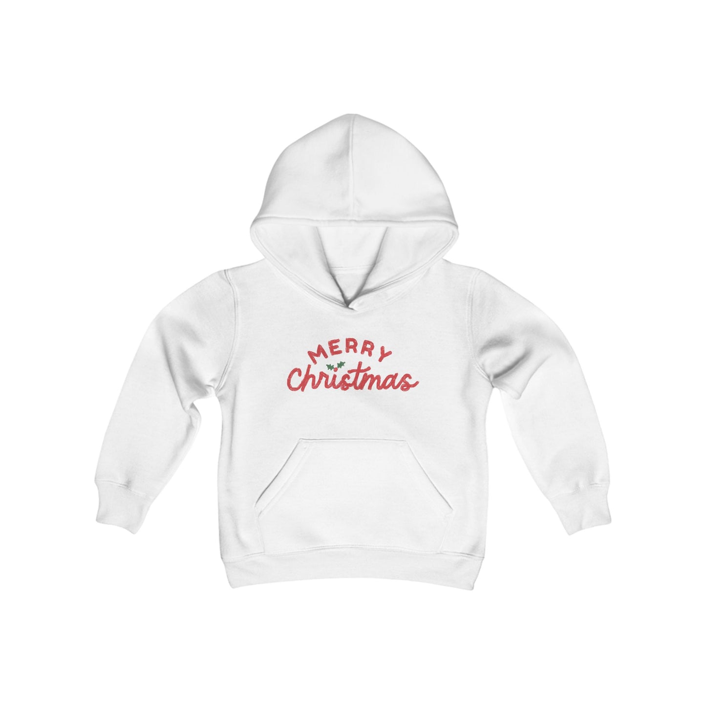 KIDS - Merry Christmas - Youth Heavy Blend Hooded Sweatshirt