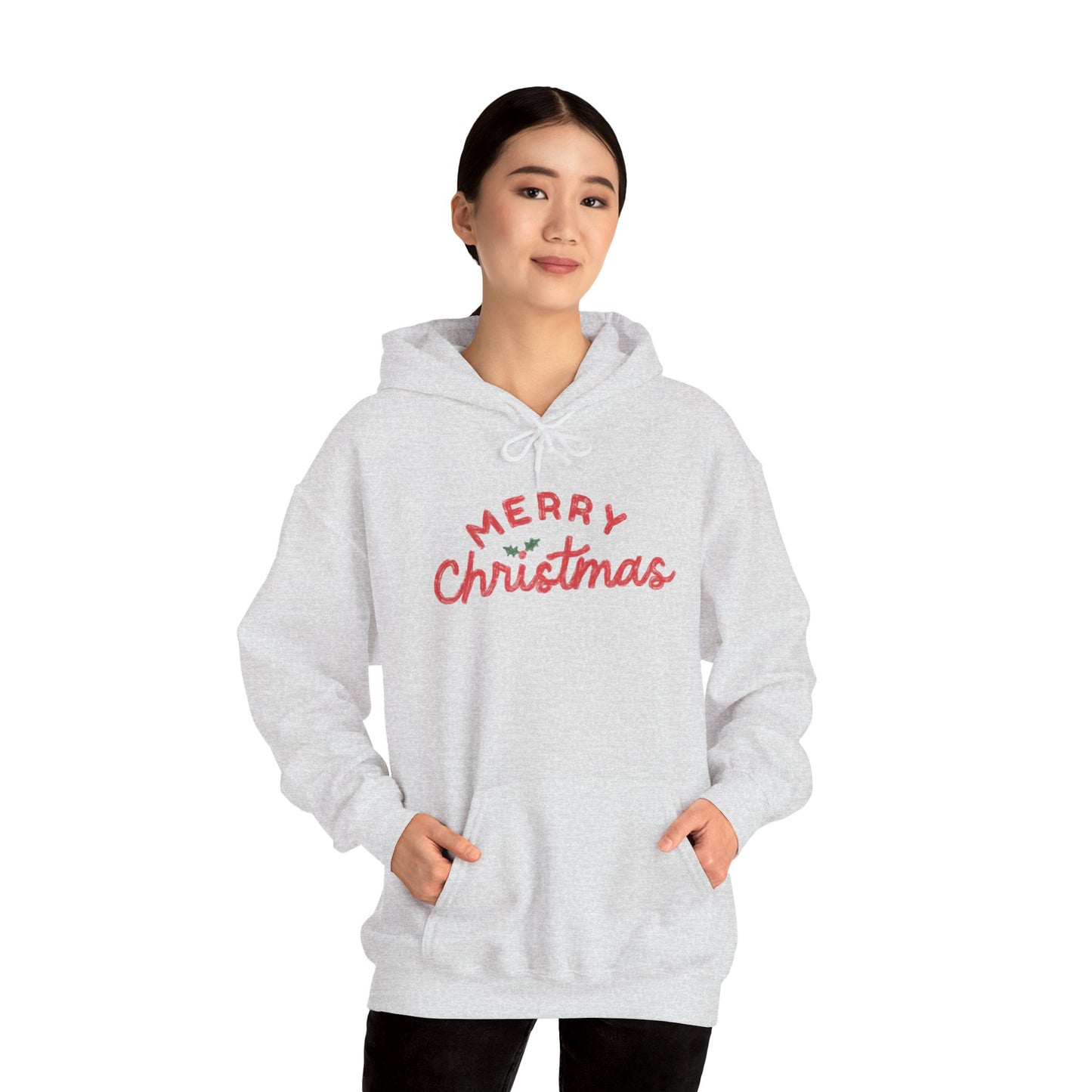 Merry Christmas Unisex Heavy Blend™ Hooded Sweatshirt