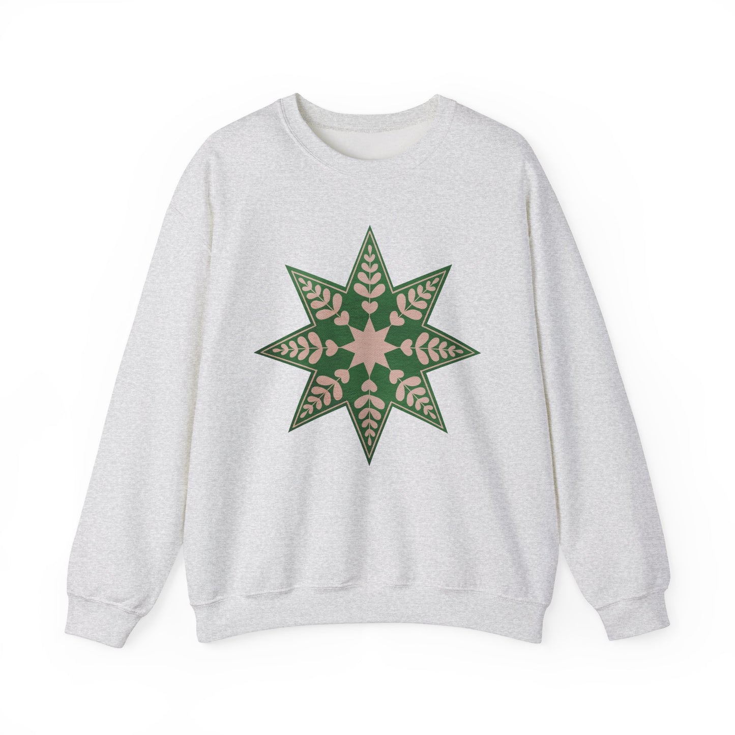 Big Christmas Star - Unisex Heavy Blend™ Crewneck Sweatshirt