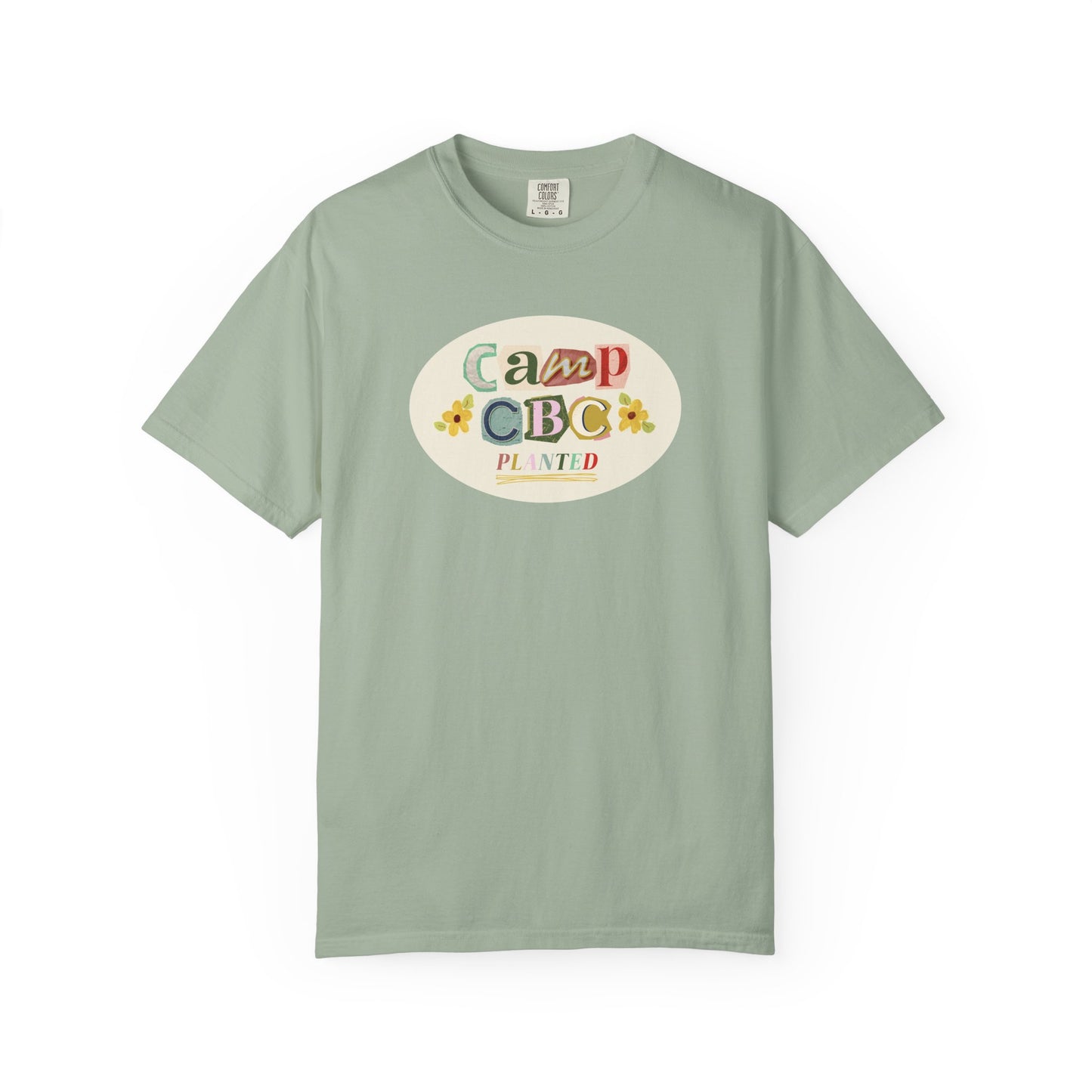Camp CBC 2026 - Planted - Unisex Garment-Dyed Comfort Colors T-shirt - by Christy Beasley