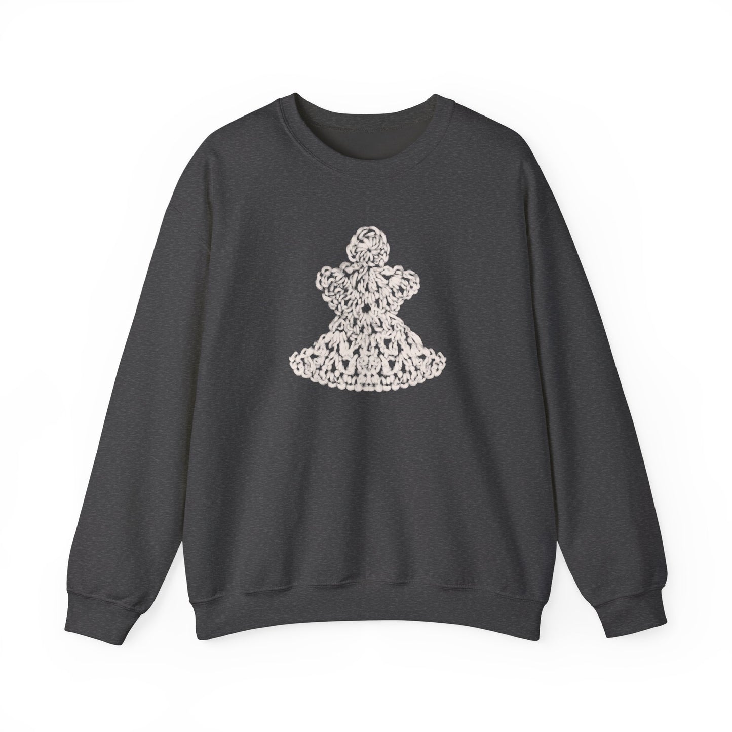 Crochet Angel - Unisex Heavy Blend™ Crewneck Sweatshirt