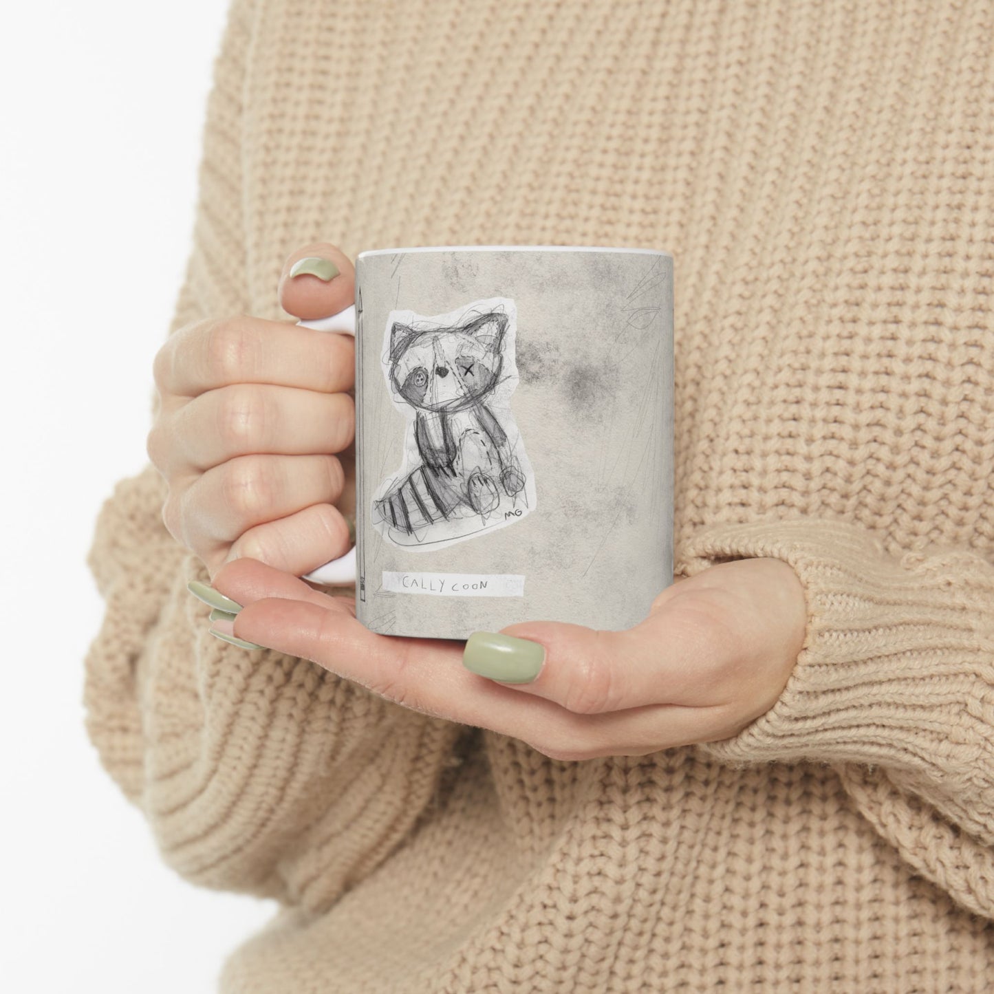 Patchwork Pals by Molly Grace Beasley Ceramic Mug, (11oz)
