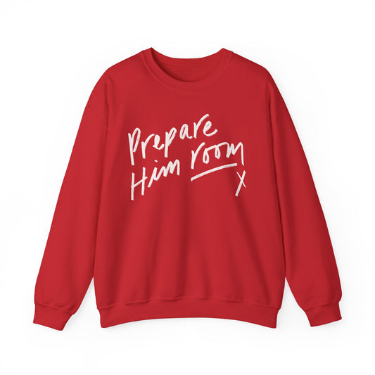 Prepare Him Room - Unisex Heavy Blend™ Crewneck Sweatshirt