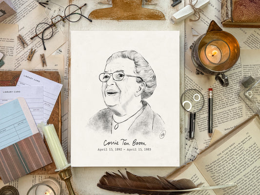 Corrie Ten Boom Print Digital Download