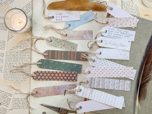 Vintage Long Tags Digital Download