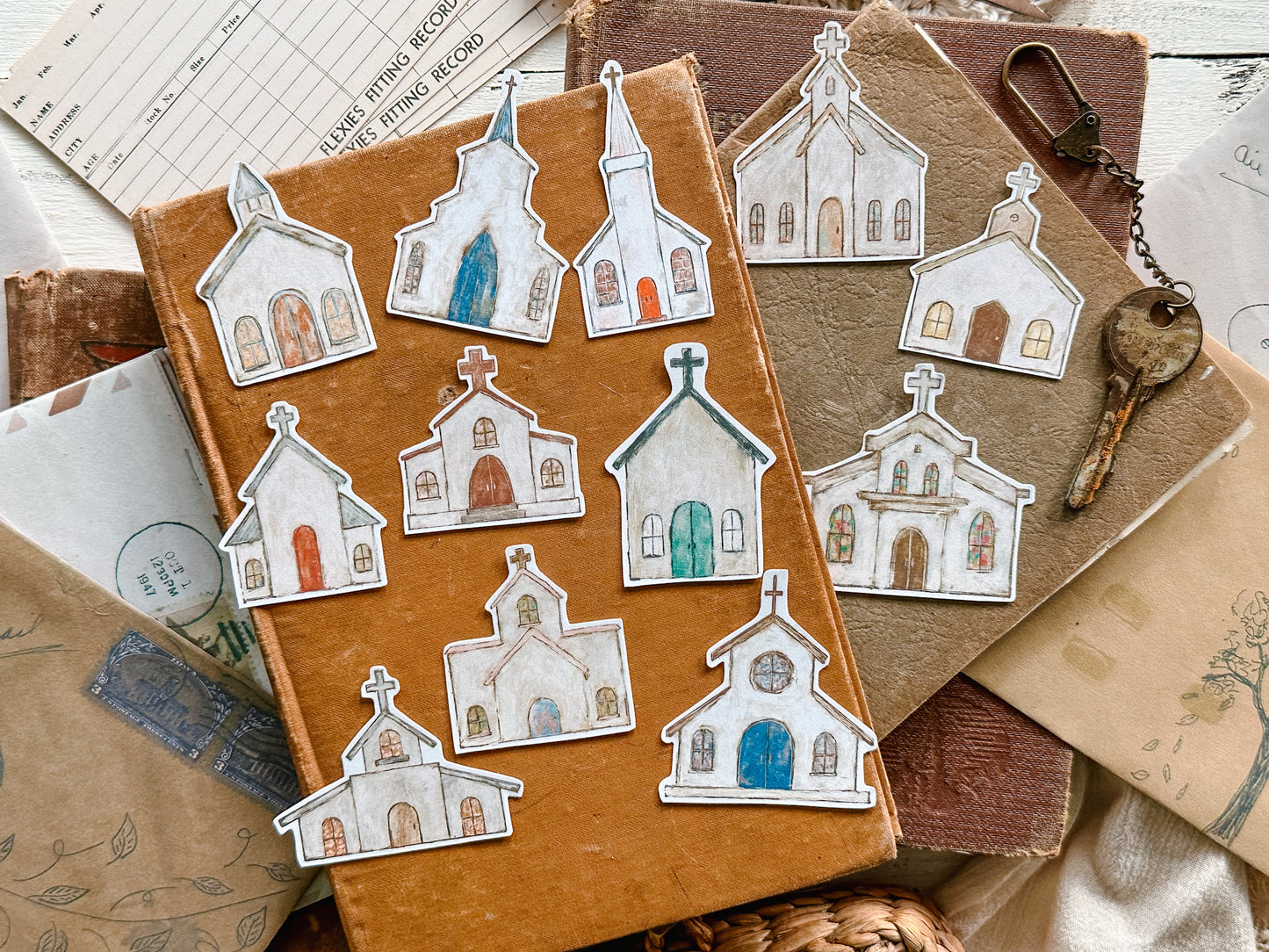 Church Ephemera Cards Digital Download