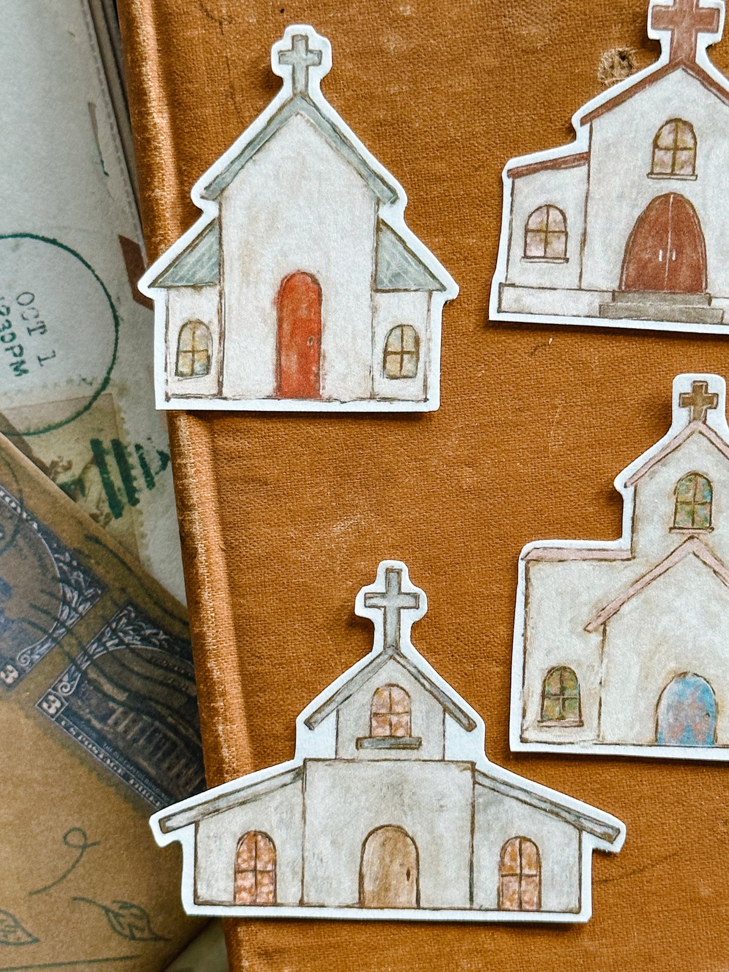 Church Ephemera Cards Digital Download