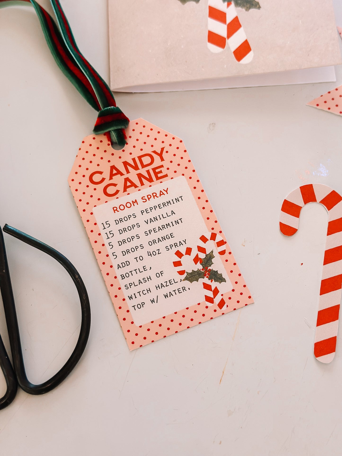 Candy Cane Christmas Happy Mail Digital Download