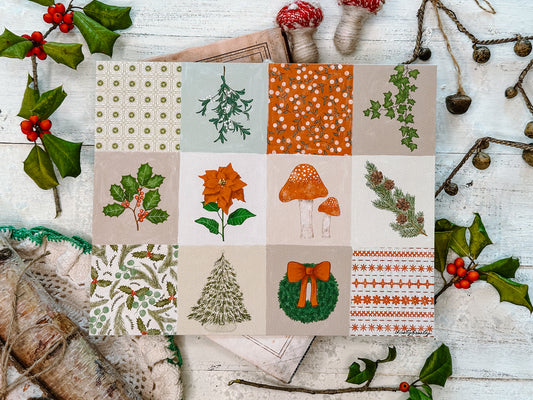 Woodsy Christmas Inspo Squares