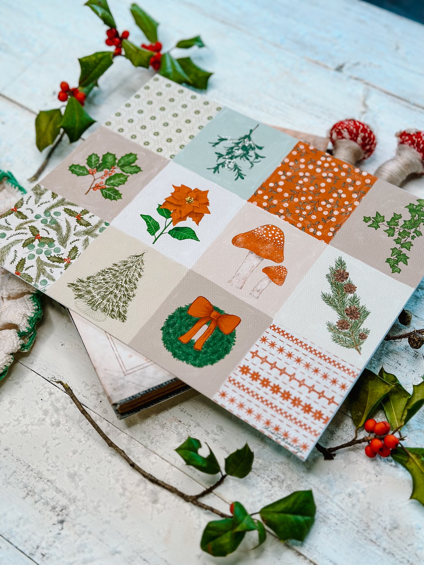 Woodsy Christmas Inspo Squares
