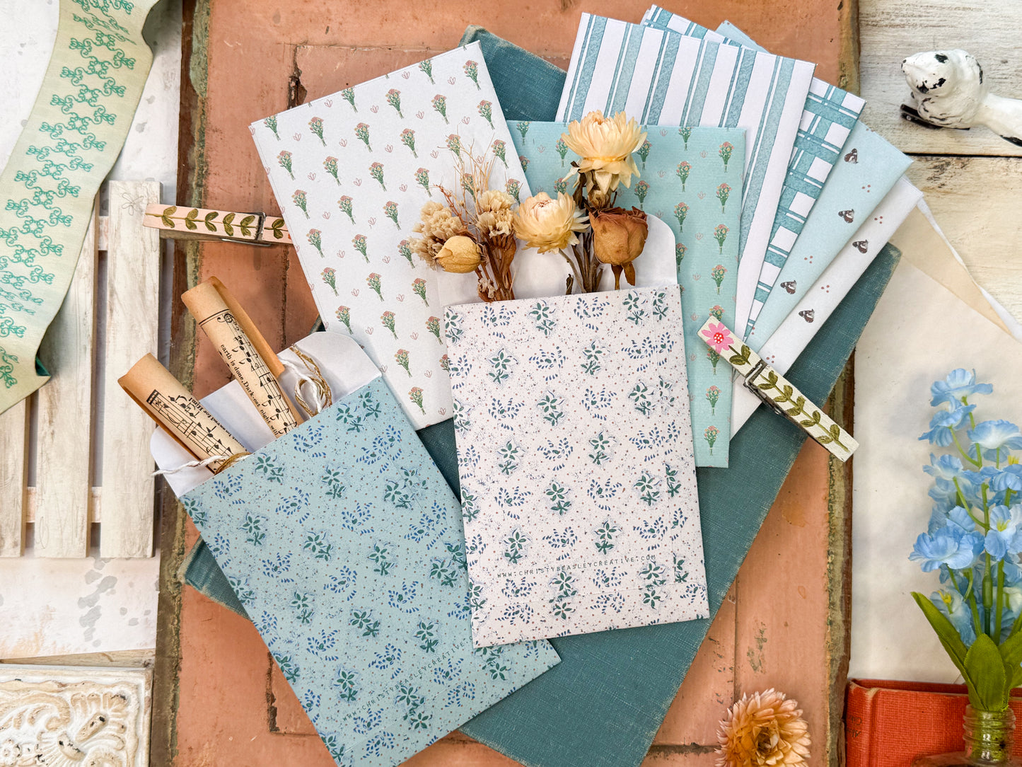 Pocket Envelopes Digital Download