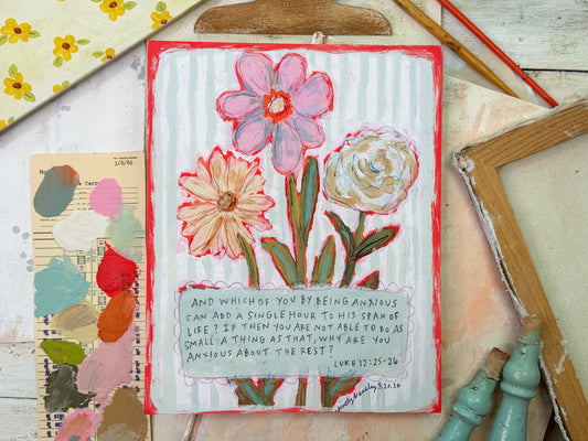 Floral Bunch (Luke 12:25-26)