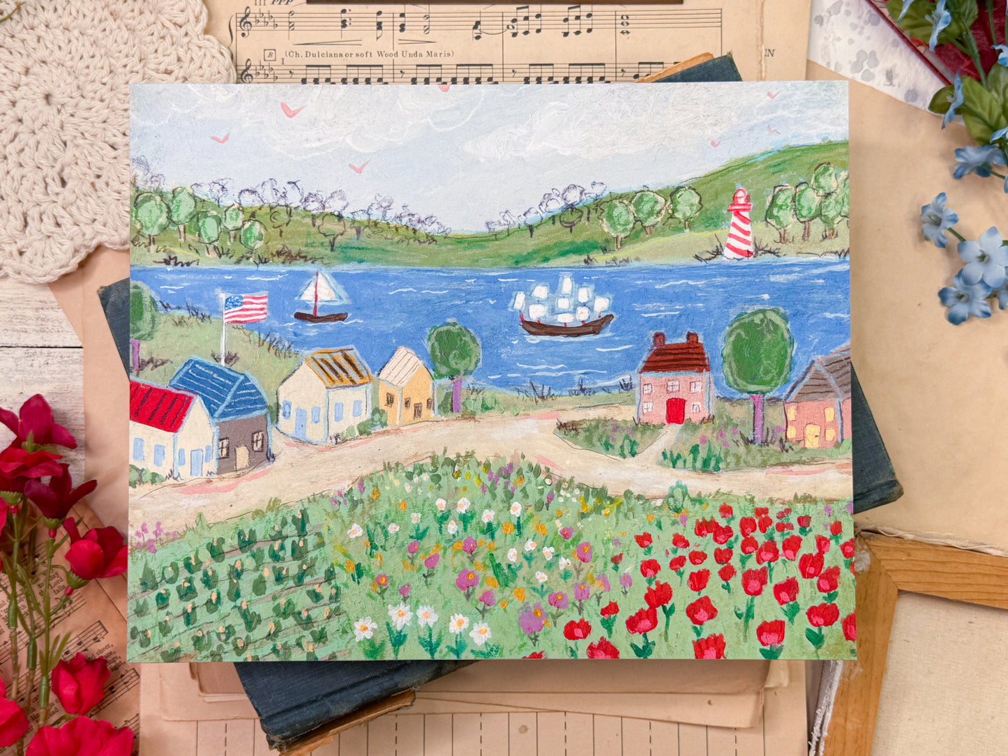 Between Field and Harbor