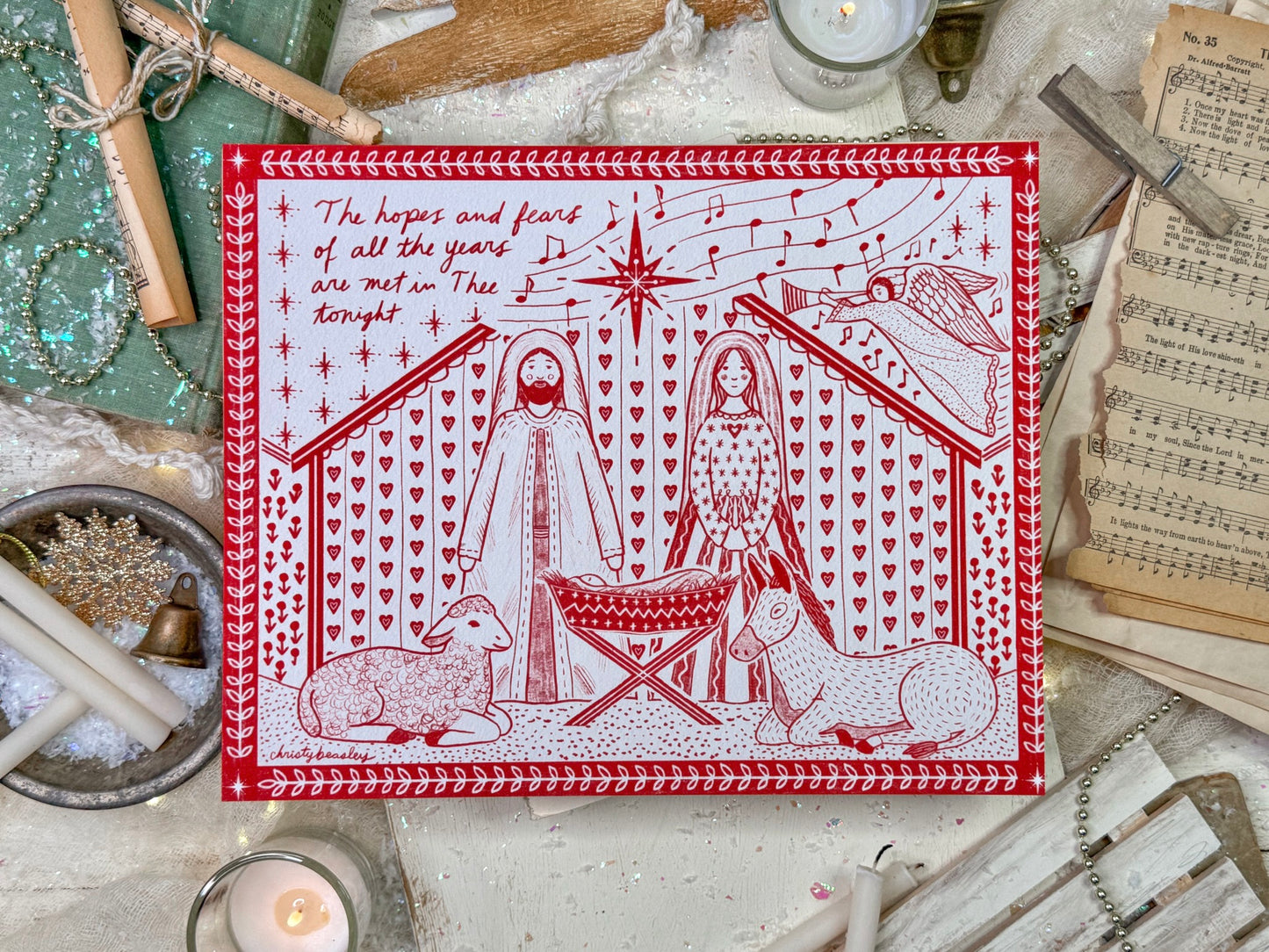 A King is Born Nativity