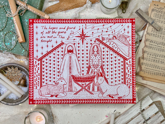 A King is Born Nativity