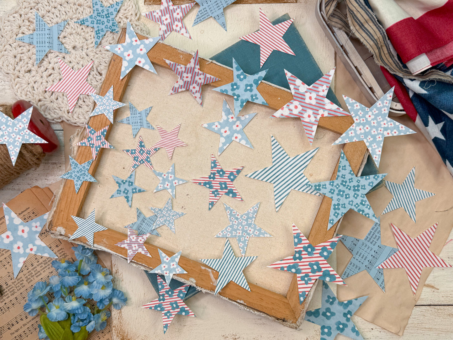 Pattern Stars Digital Download