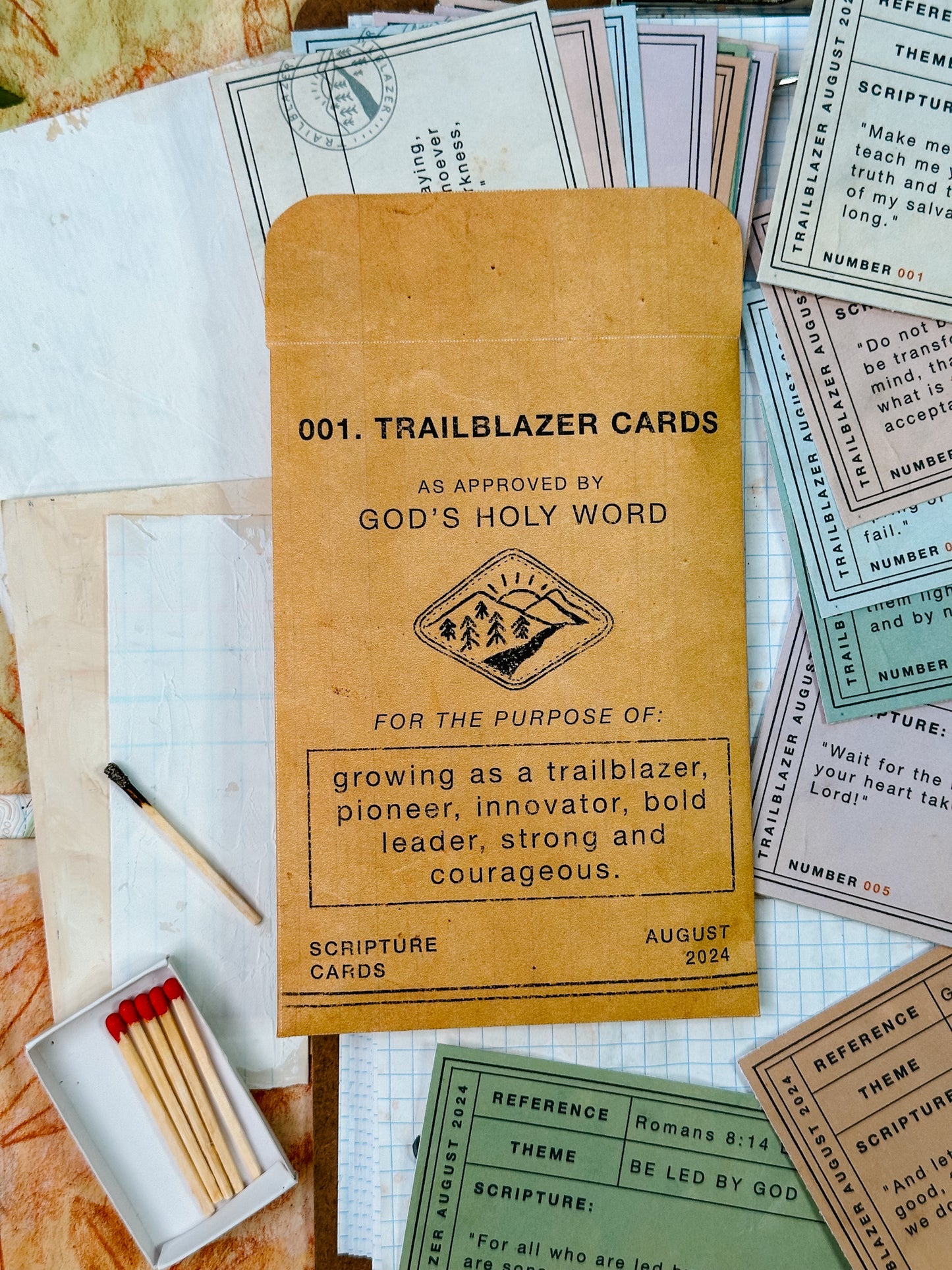 Trailblazer Scripture Cards Digital Download