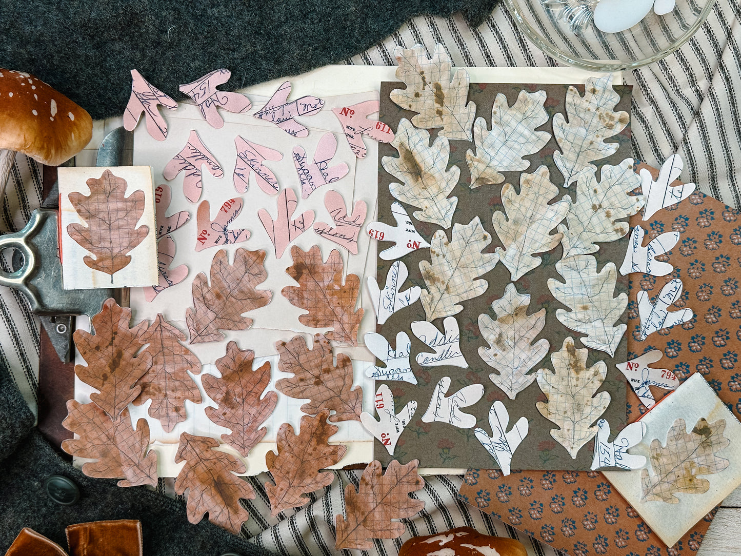 Leaf Cutouts Digital Downloads