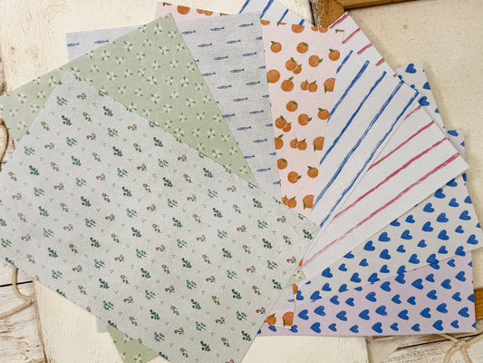 Taste and See Pattern Papers Digital Download