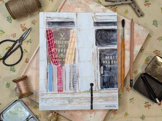 French Fabric Storefront