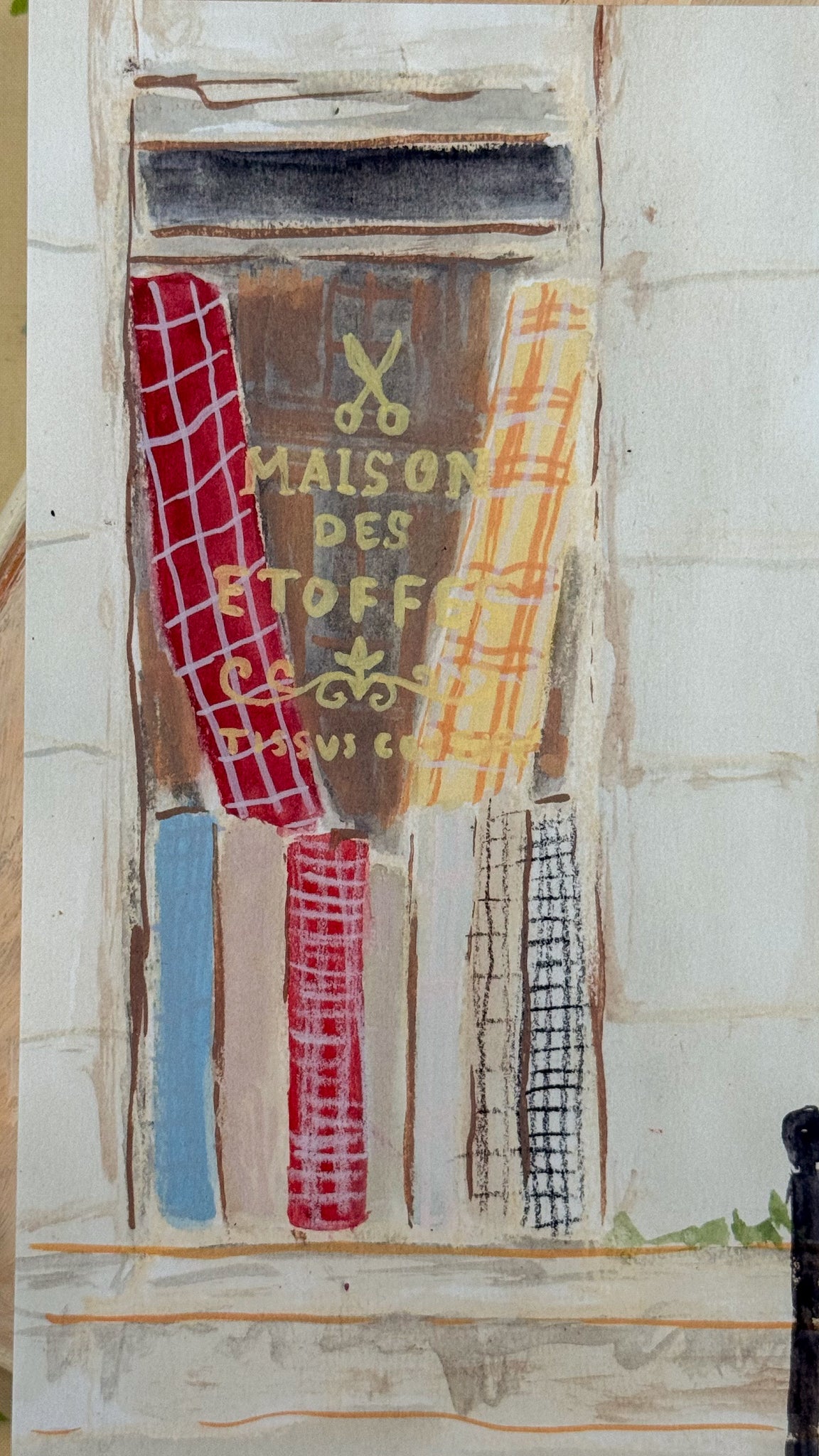 French Fabric Storefront