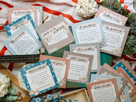 Land of the Living Scripture Cards Digital Download