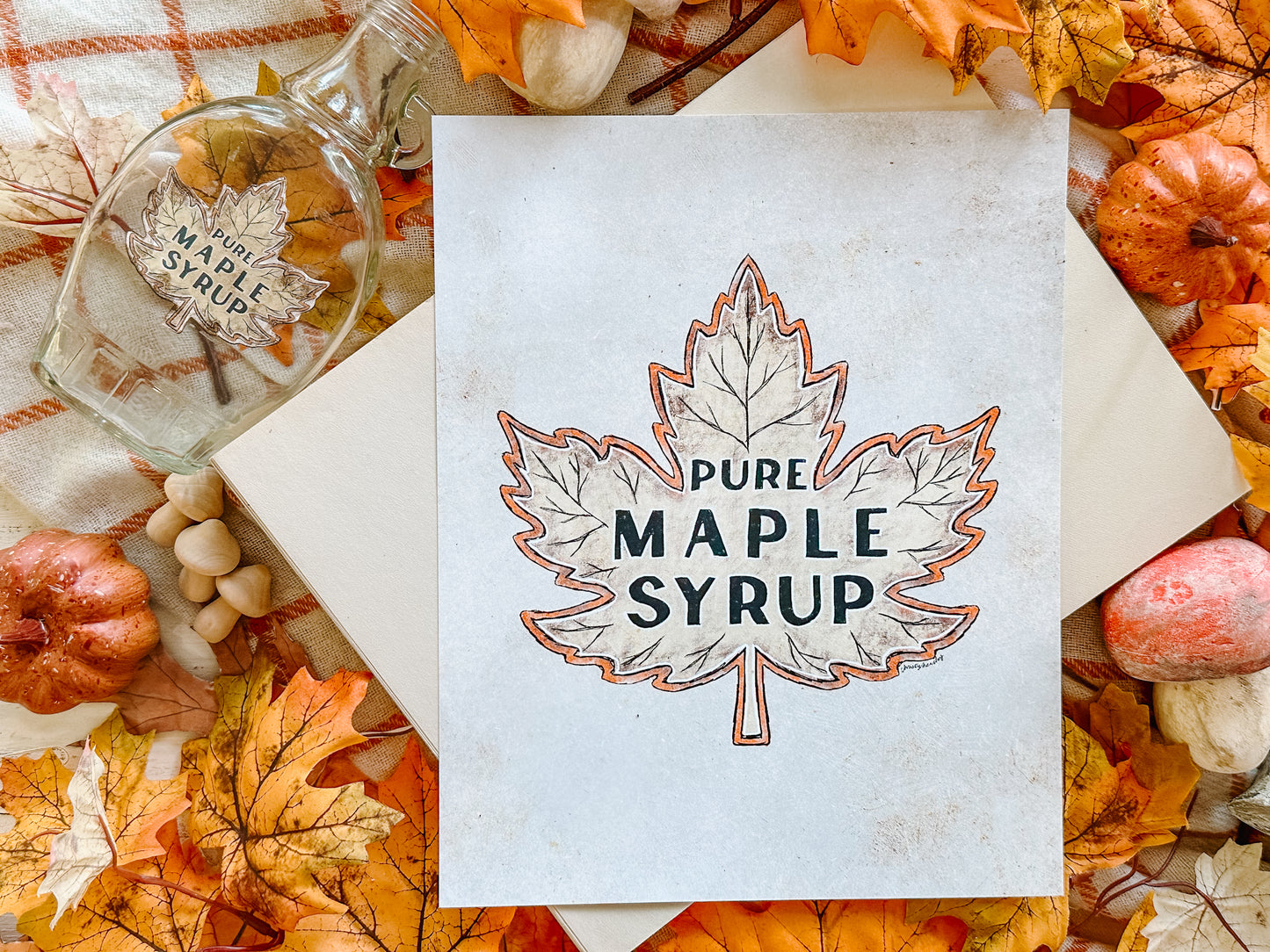 Pure Maple Syrup Sign
