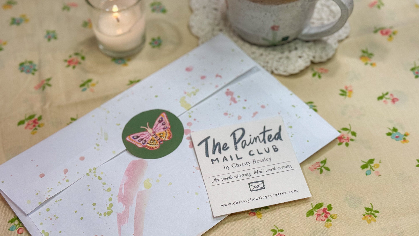 The Painted Mail Club Monthly Subscription