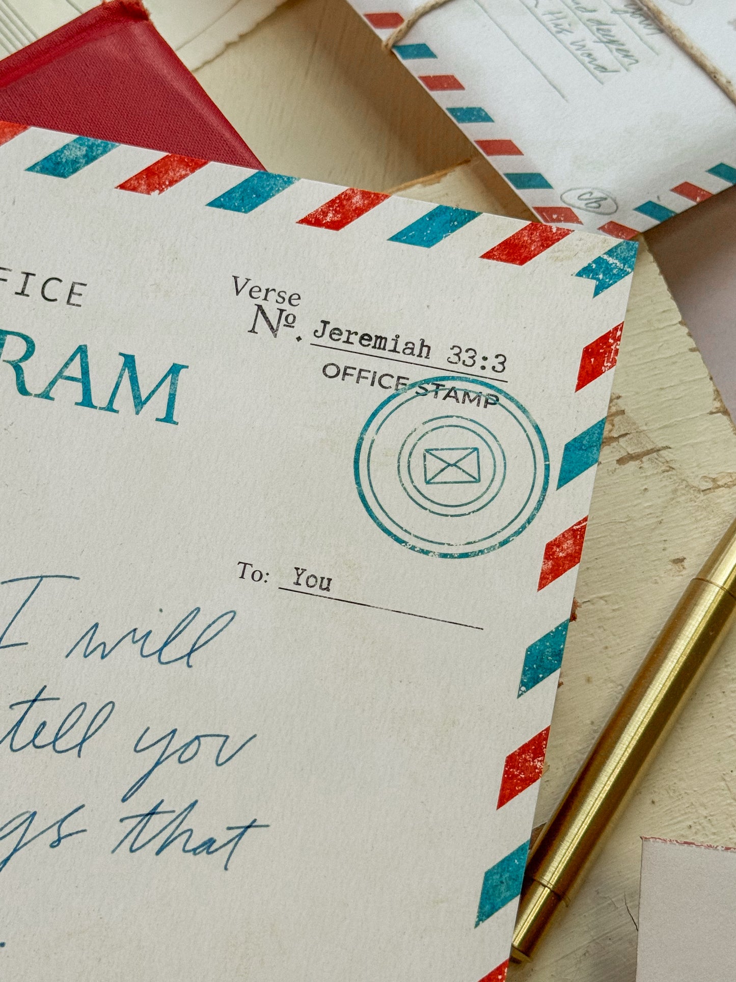 Biblegram Jeremiah 33:3