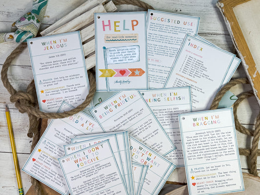 Help Scripture Cards Digital Download