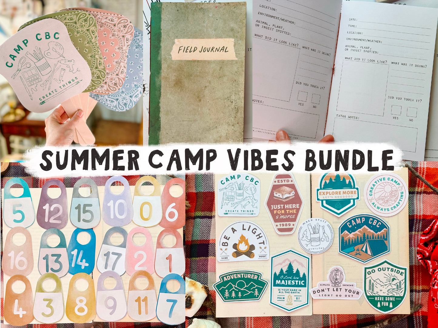 Summer Camp Vibes Digital Download Bundle