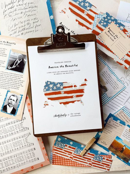 Traveling Through America the Beautiful: A Song Study and Geography Guide Digital Download