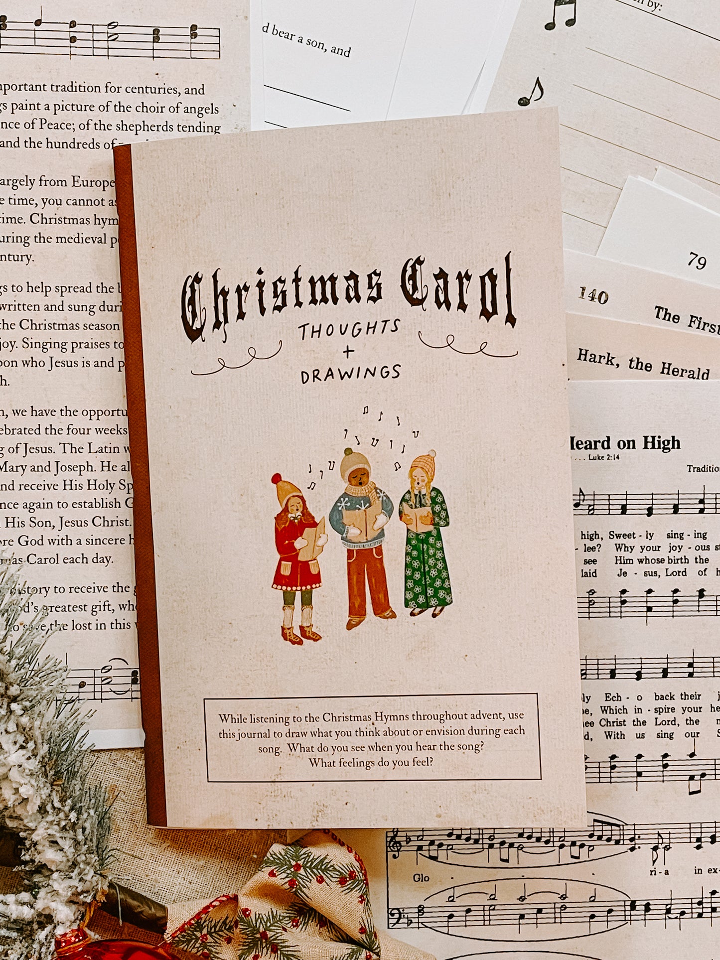 Christmas Carols Unit Study Digital Download