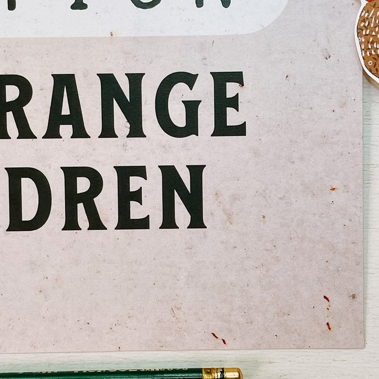 Caution: Free Range Children