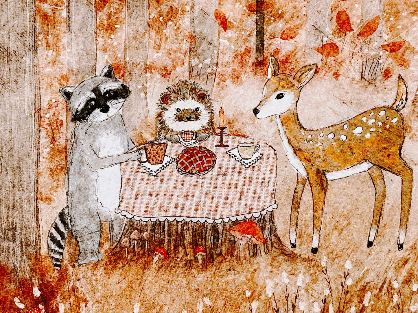 Autumn Woods Tea Party