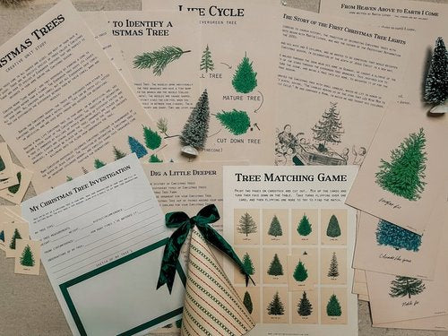 Christmas Trees Unit Study Digital Download
