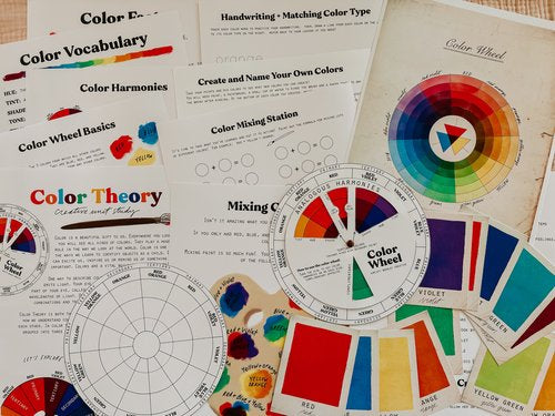Color Theory Unit Study Digital Download