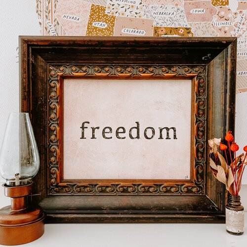 Freedom Print