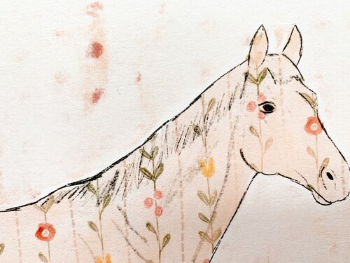 Whimsical Horse Prints