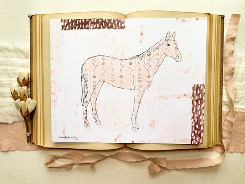 Whimsical Horse Prints