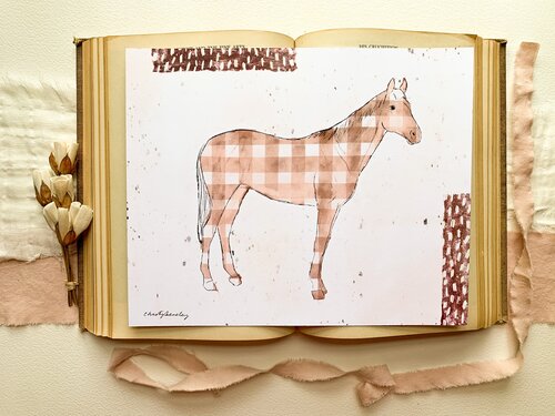 Whimsical Horse Prints