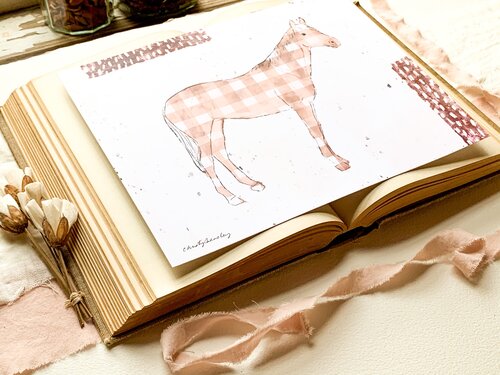 Whimsical Horse Prints